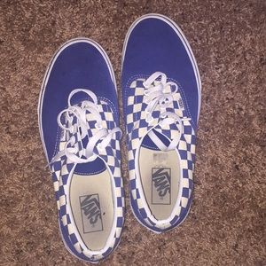 Checkered vans size 9.5 message me !